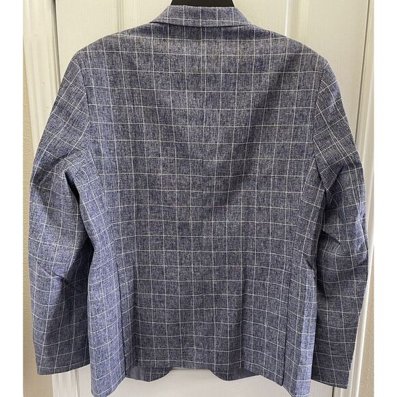 Men's Casual Suit Blazer Jacket Light weight Sports Coats One Button NWT Size LG - Picture 10 of 16